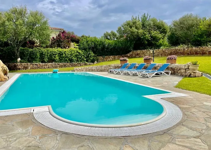 Bellissima Alessandra Grande Piscina Privata Giardino Bq Posto Auto Villa Tanaunella